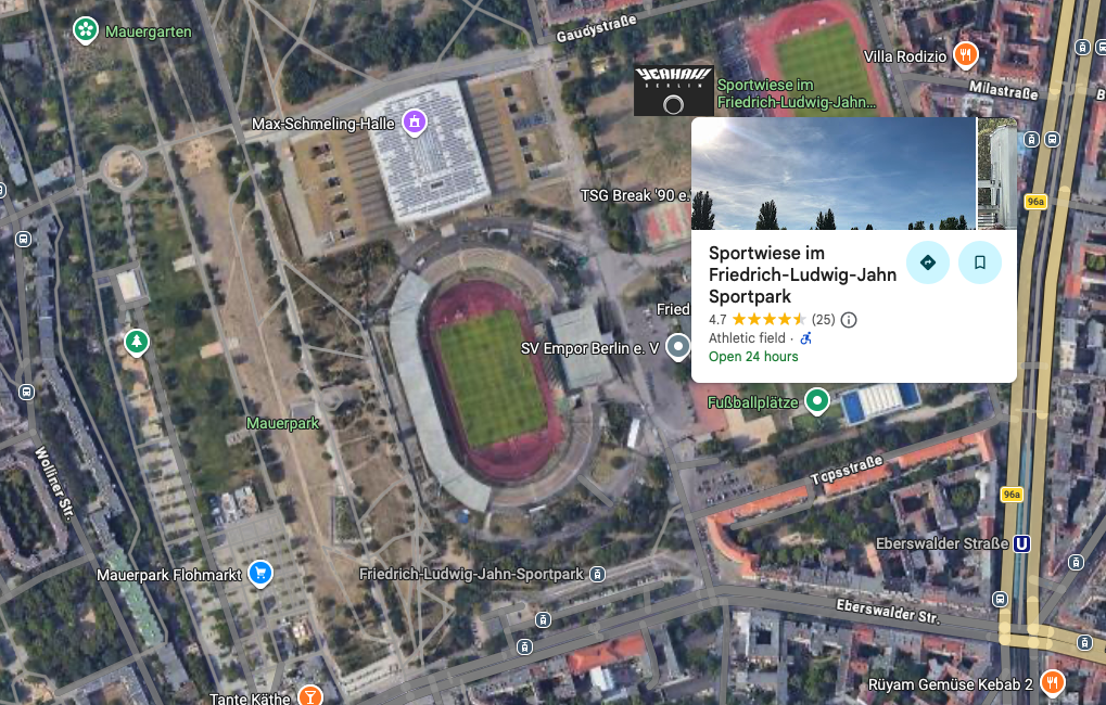 Satellite view of Friedrich-Ludwig-Jahn-Sportpark